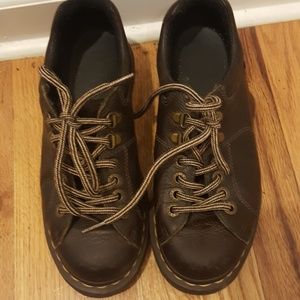 Dr. Martens ankle lace rubbersoled boots US size8